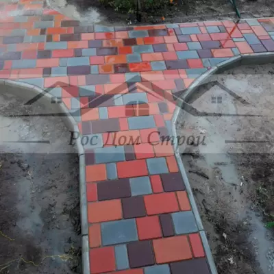 укладка тротуарной плитки